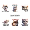 Funny Fluffy Cat PNG Clipart Collection - 44 PNG, Sarcastic Quote Graphics, Cat Moms Printables, Commercial use, Digital download