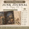 The Cartographers Expedition Junk Journal Pages - The Explorers Field Notes Ephemera, Vintage Adventure Ephemera, Digital Download