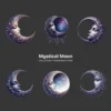 Mystical Moon PNG Clipart Collection - 44 PNG, Celestial Graphics, Fantasy Night Sky, Astrology Printables, Commercial use, Digital download