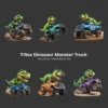 T-Rex Dinosaur Monster Truck PNG Clipart Collection - 40 PNG, Dino Truck Graphics, Boys Birthday Printable, Commercial use, Digital Download