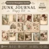 The Cartographers Expedition Junk Journal Pages - The Explorers Field Notes Ephemera, Vintage Adventure Ephemera, Digital Download