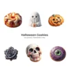 Halloween Cookies PNG Clipart Collection - 40 PNG, Spooky Treat Graphics, Sweetly Spooky, Party Printables, Commercial use, Digital download