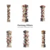 Fantasy Pillars PNG Clipart Collection - 42 PNG, Floral Column Graphics, Pink Roses, Wedding Printables, Commercial use, Digital download