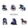Dark Unicorn PNG Clipart Collection - 45 PNG, Mystical Gothic Graphics, Majestic Art, Celestial Printables, Commercial use, Digital download