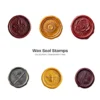 Wax Seal Stamps PNG Clipart Collection - 50 PNG, Vintage Wax Seal Graphics, Wedding Invitation Printables, Commercial use, Digital download