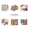 Embroidery PNG Clipart Collection - 41 PNG, Needlework Graphics, Embroidery Essentials, Thread Printables, Commercial use, Digital download