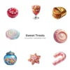Sweet Treats PNG Clipart Collection - 40 PNG, Lollipop Graphics, Cakes Cotton Candy, Sweet Food Printables, Commercial use, Digital download