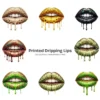 Printed Dripping Lips PNG Clipart Collection - 40 PNG, Insect Graphics, Bird Print Kiss Printable, Commercial use, Digital Download