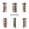 Fantasy Pillars PNG Clipart Collection - 42 PNG, Floral Column Graphics, Pink Roses, Wedding Printables, Commercial use, Digital download