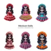 Mexican Dolls La Catrina PNG Clipart Collection - 43 PNG, Sugar Skull Graphics, Día de los Muertos Printable, Commercial use, Digital Download