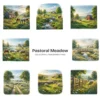 Pastoral Meadow Scenes PNG Clipart Collection - 40 PNG, Green Hills Graphics, Nature Beauty Printable, Commercial use, Digital Download