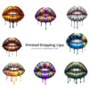 Printed Dripping Lips PNG Clipart Collection - 40 PNG, Insect Graphics, Bird Print Kiss Printable, Commercial use, Digital Download