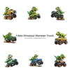 T-Rex Dinosaur Monster Truck PNG Clipart Collection - 40 PNG, Dino Truck Graphics, Boys Birthday Printable, Commercial use, Digital Download
