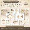 The Cartographers Expedition Junk Journal Pages - The Explorers Field Notes Ephemera, Vintage Adventure Ephemera, Digital Download