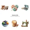 Home Life PNG Clipart Collection - 47 PNG, Cozy Home Essential Graphics, Everyday Living Printable, Commercial use, Digital download