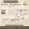 The Cartographers Expedition Junk Journal Pages - The Explorers Field Notes Ephemera, Vintage Adventure Ephemera, Digital Download