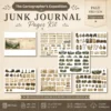 The Cartographers Expedition Junk Journal Pages - The Explorers Field Notes Ephemera, Vintage Adventure Ephemera, Digital Download